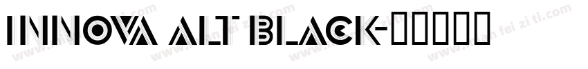 Innova Alt Black字体转换